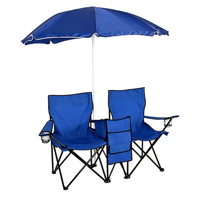 https://finsportz.com › products › foldable-picnic-beach-camping-double-chair-umbrella-table-cooler-fishing-fold-up